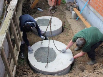Септик из бетонных колец под ключ в Кимрском районе